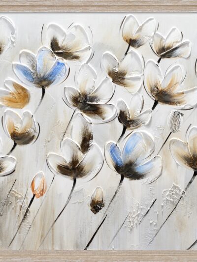 Maal "Flowers" 60x120cm - Image 6