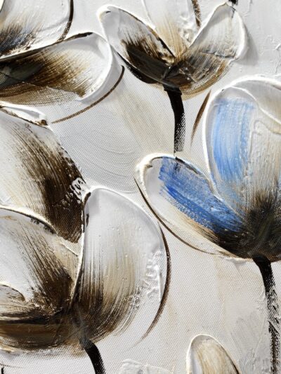 Maal "Flowers" 60x120cm - Image 2