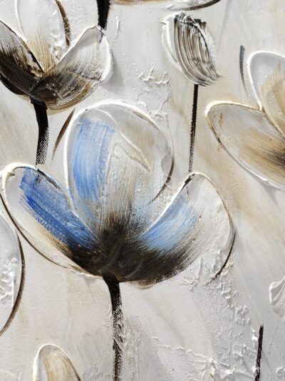 Maal "Flowers" 60x120cm - Image 5