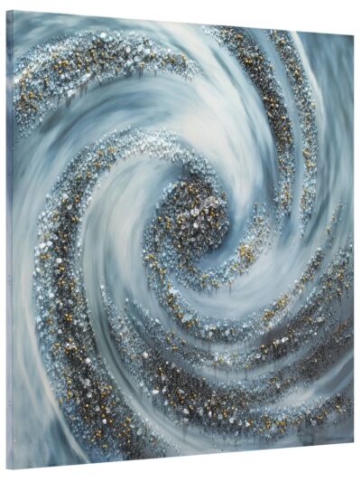 Maal "Blue whirl" 100x100cm - Image 3