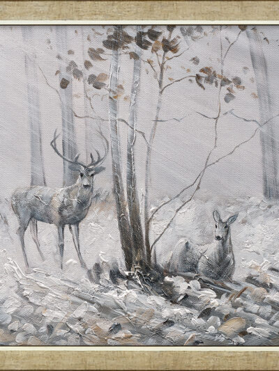 Maal "Deer" 30x30cm - Image 2