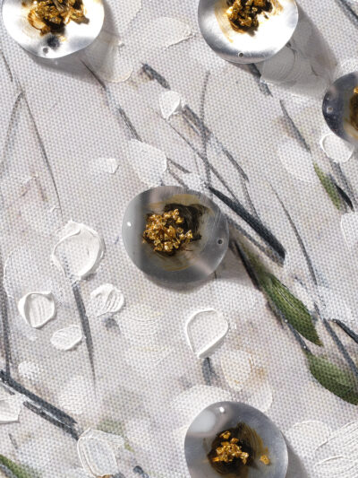 Maal "Flowers" 30x30cm - Image 2